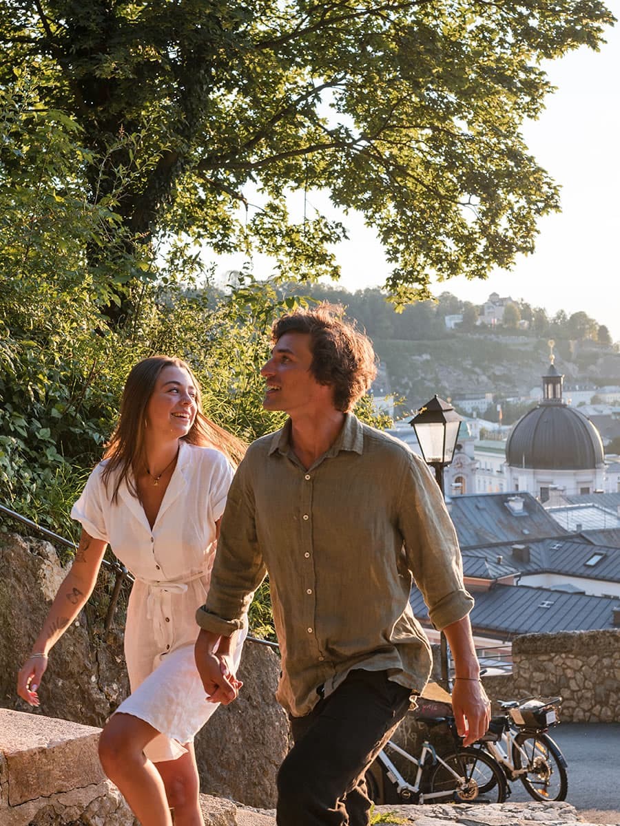 G&auml;ste entdecken die Stadt Salzburg 