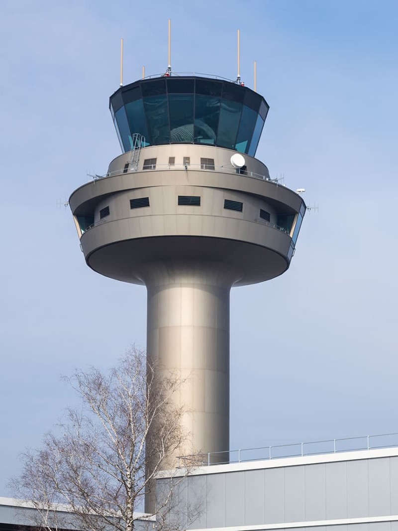 Tower vom Flughafen Salzburg