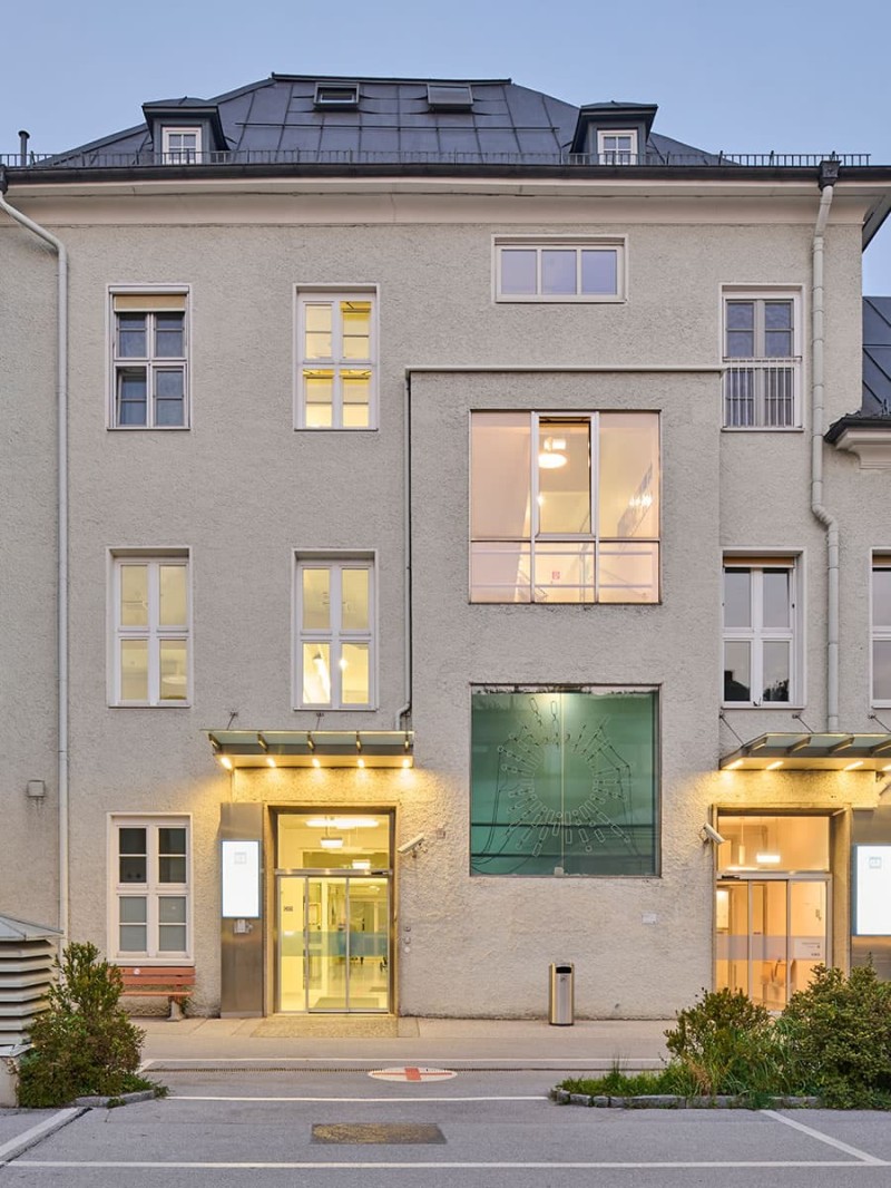 Gebäudetrakt Landeskrankenhaus © Uniklinikum Salzburg, SALK