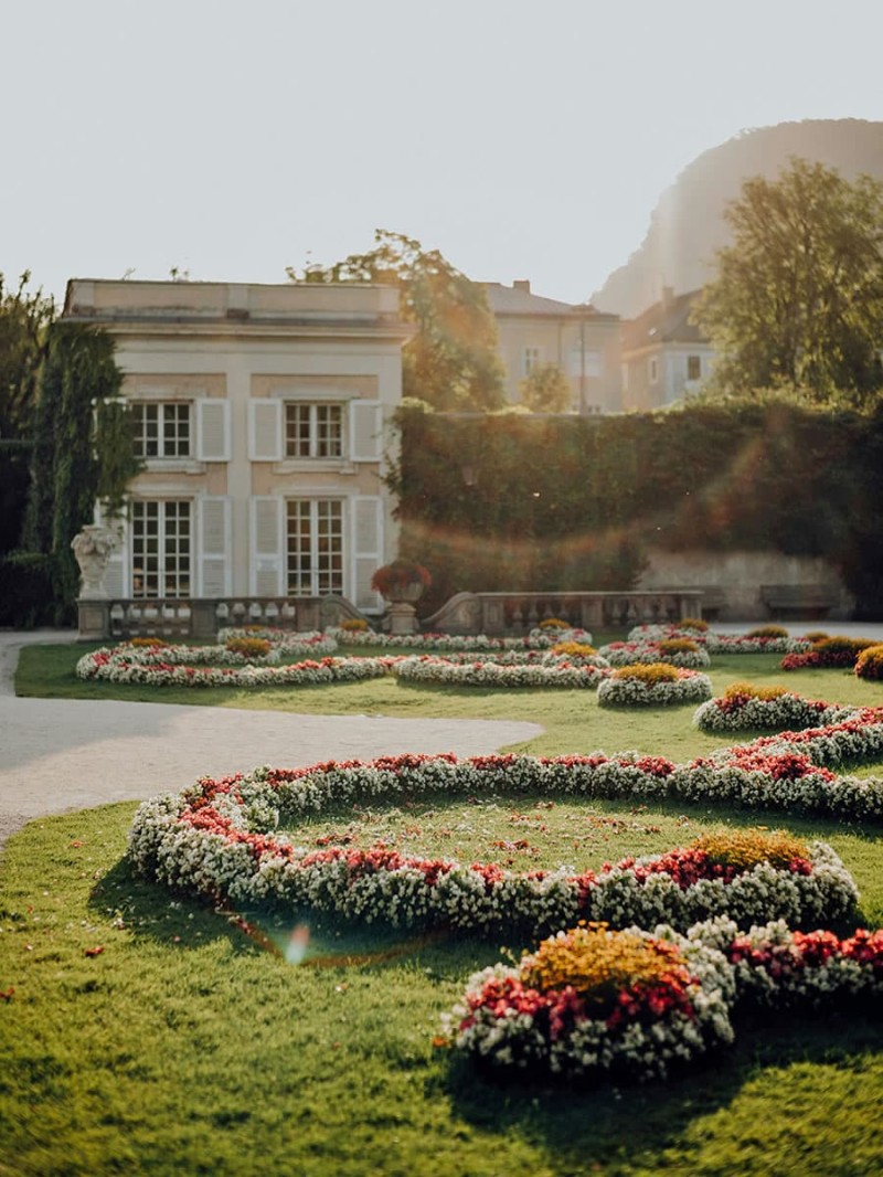 Blumenbeete im Mirabellgarten © Patrick Langwallner, Unsplash