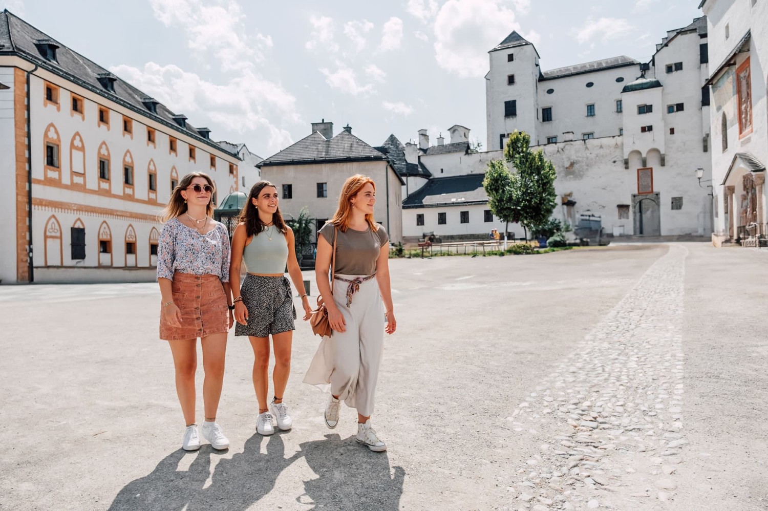 Innenhof Festung Hohensalzburg © Christoph Perkles, SalzburgerLand Tourismus