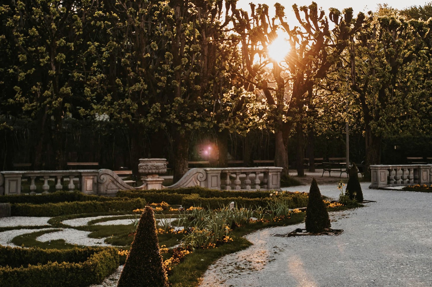 Barocker Mirabellgarten © Patrick Langwallner, Unsplash